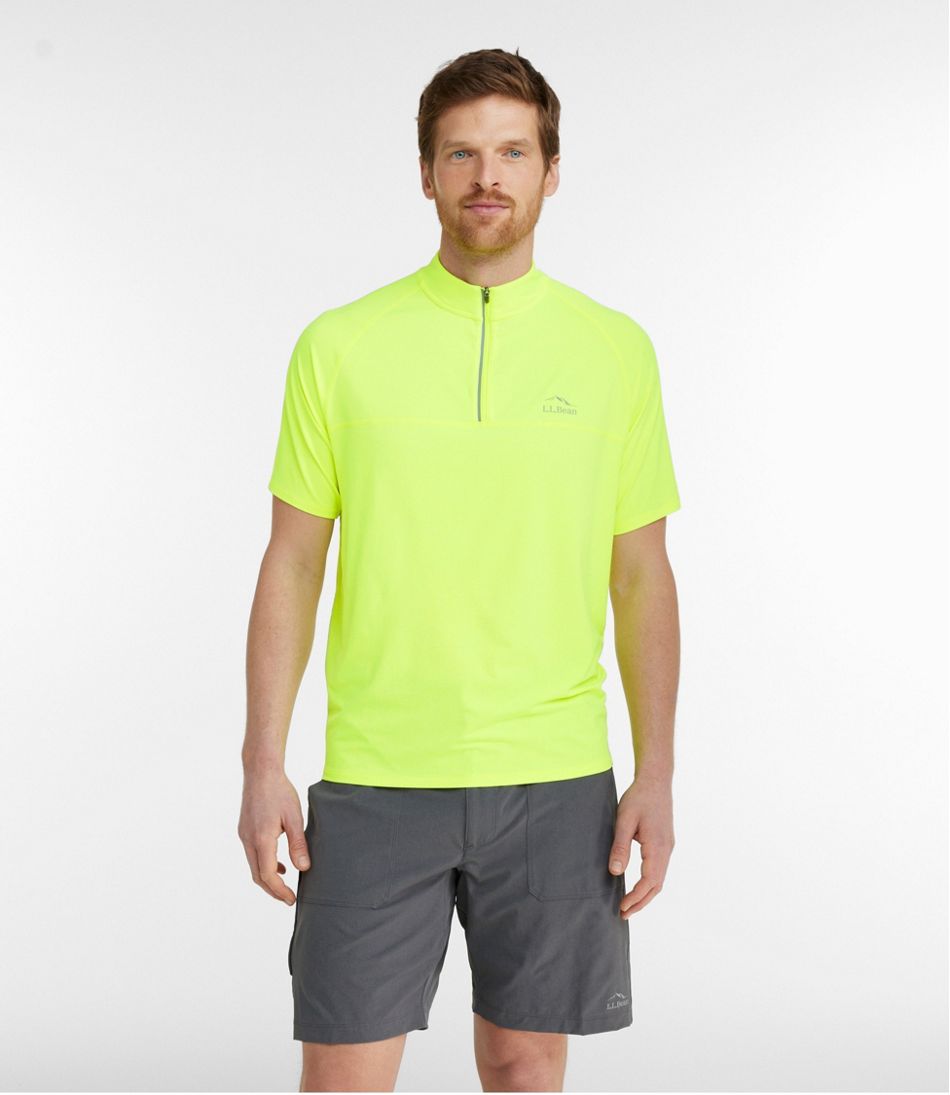Men's Comfort Cycling Jersey, Short-Sleeve / L.L.Bean