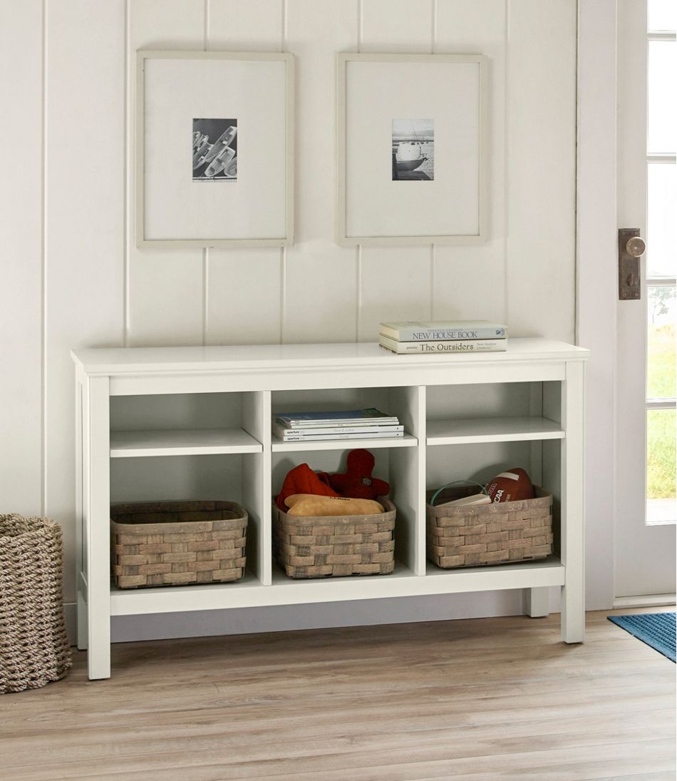 Painted Farmhouse Storage Console / L.L.Bean