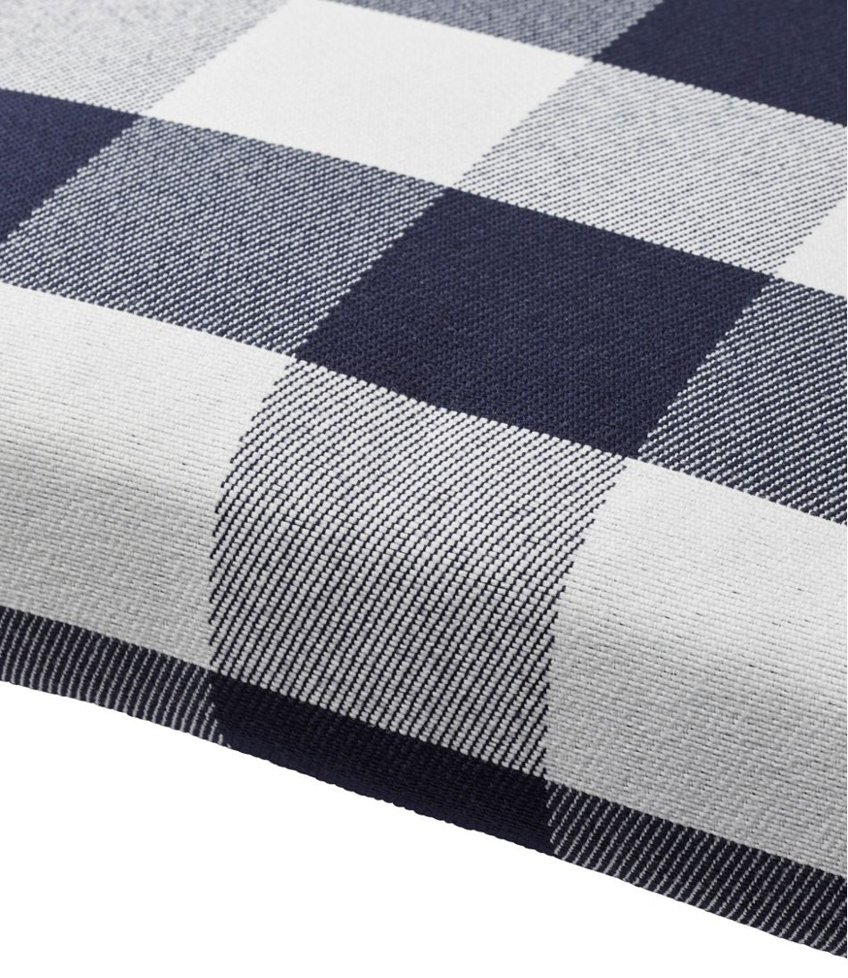 All-Weather Folding/Armless Chair Cushion, Buffalo Plaid / L.L.Bean