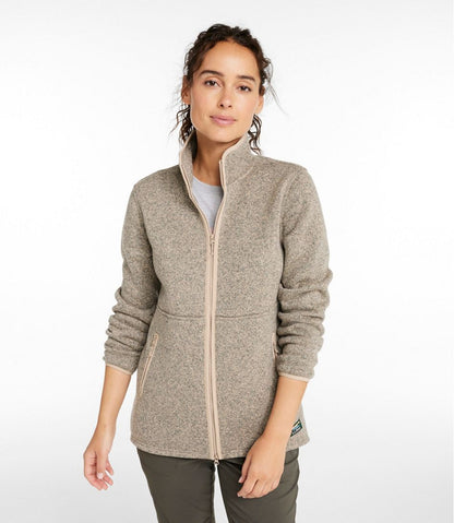 Women's Bean's Sweater Fleece Full-Zip Coat / L.L.Bean