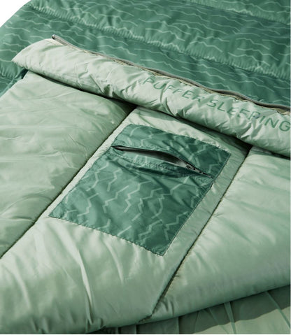 Adults' Puffer Sleeping Bag, 40° Print / L.L.Bean