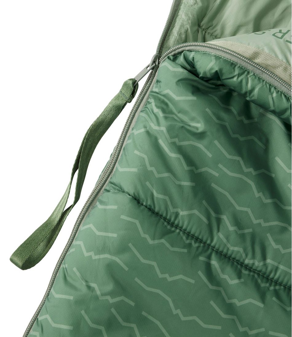 Adults' Puffer Sleeping Bag, 40° Print / L.L.Bean