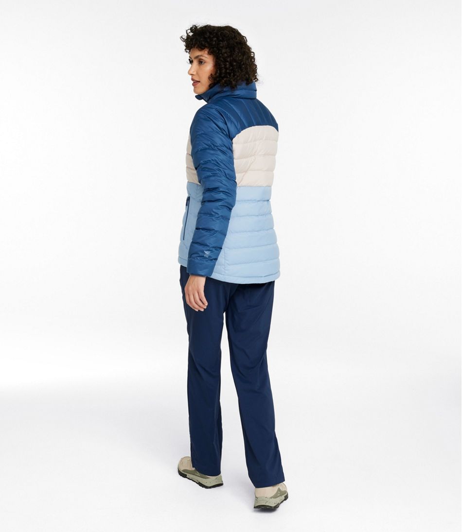 Women's Bean's Down Jacket, Colorblock / L.L.Bean