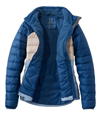 Women's Bean's Down Jacket, Colorblock / L.L.Bean