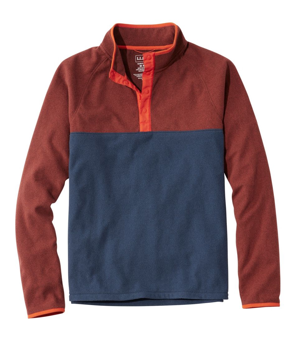 Men's All Season Access Fleece Pullover, Colorblock / L.L.Bean