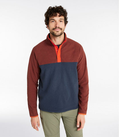 Men's All Season Access Fleece Pullover, Colorblock / L.L.Bean