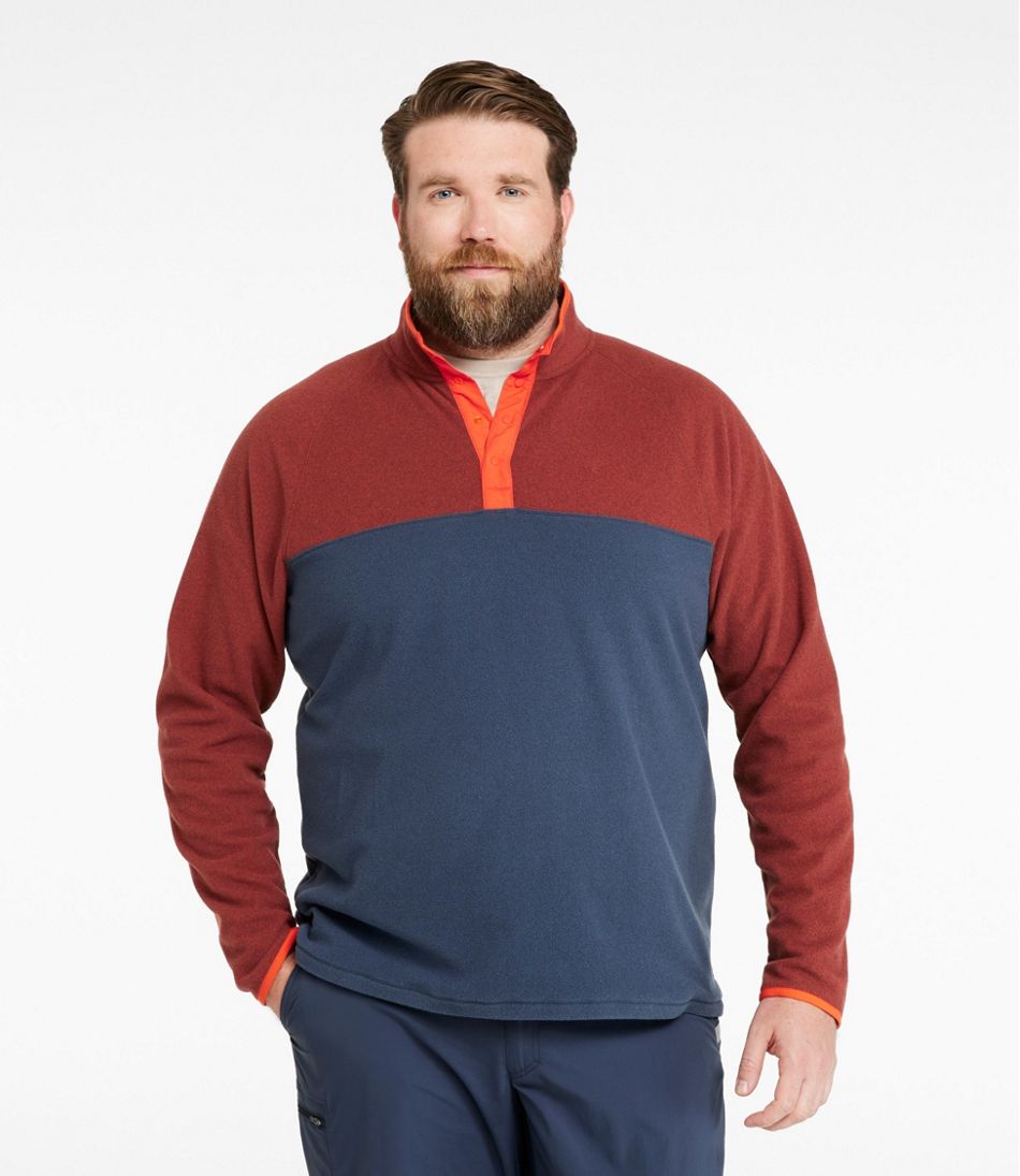 Men's All Season Access Fleece Pullover, Colorblock / L.L.Bean