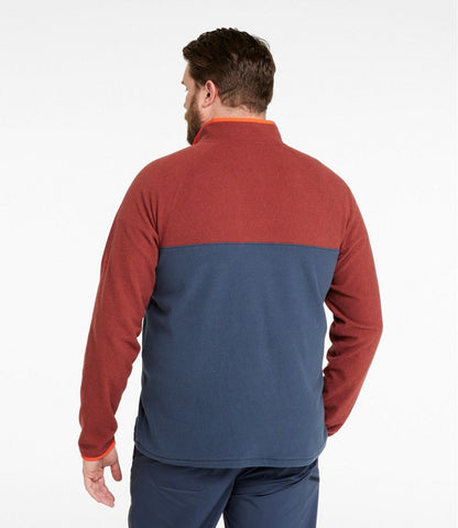 Men's All Season Access Fleece Pullover, Colorblock / L.L.Bean