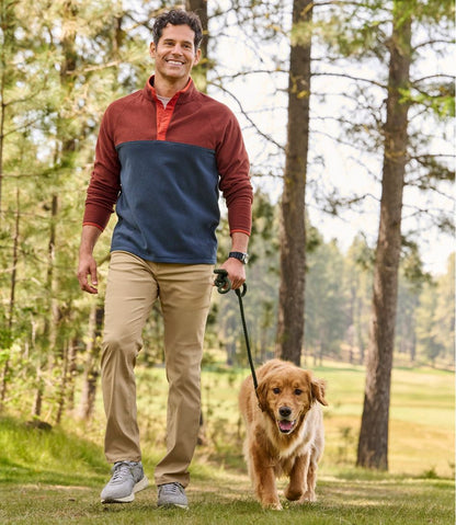 Men's All Season Access Fleece Pullover, Colorblock / L.L.Bean