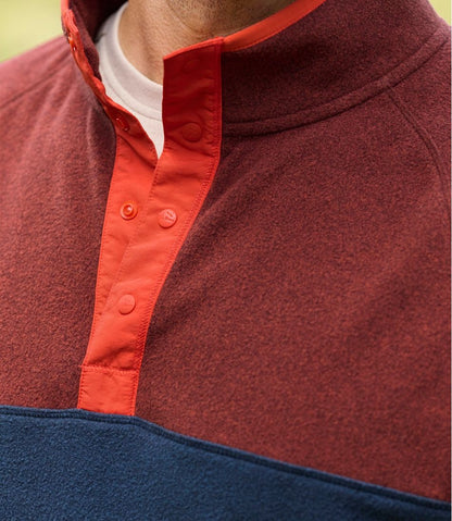 Men's All Season Access Fleece Pullover, Colorblock / L.L.Bean