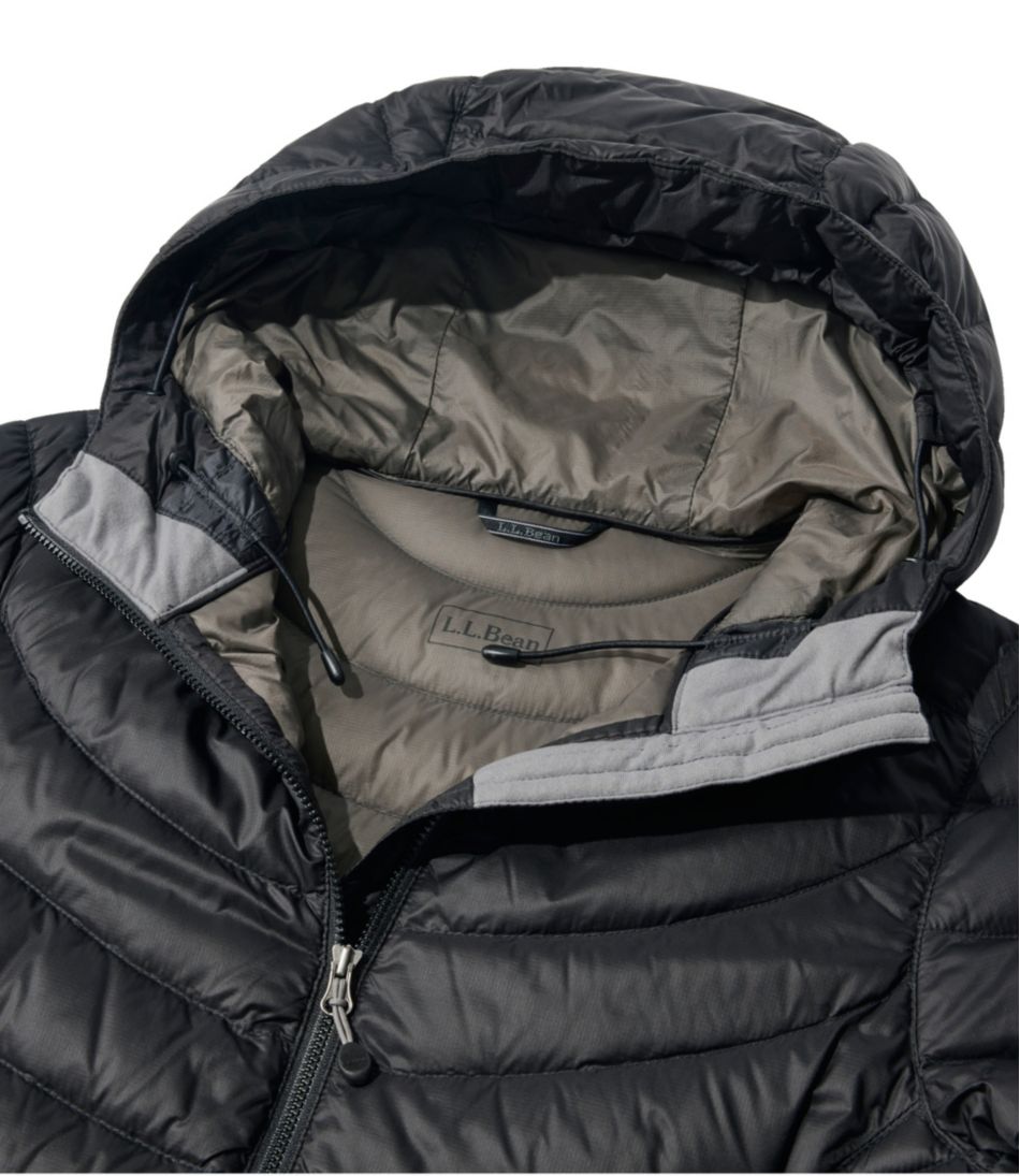 Women's Ultralight 850 Down Hooded Coat, Three-Quarter Length / L.L.Bean