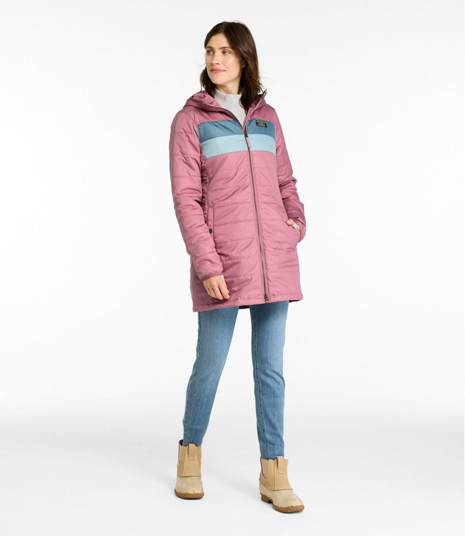 Women's Mountain Classic Puffer Coat, Colorblock / L.L.Bean