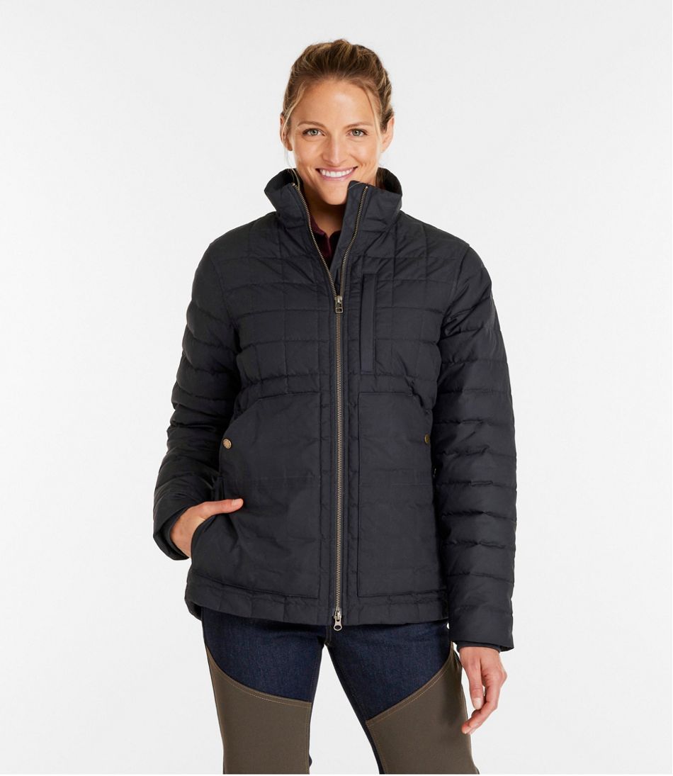 Women's Upcountry Waxed Cotton Down Sweater / L.L.Bean