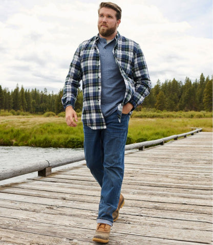 Men's BeanFlex® Jeans, Standard Athletic Fit, Straight Leg / L.L.Bean