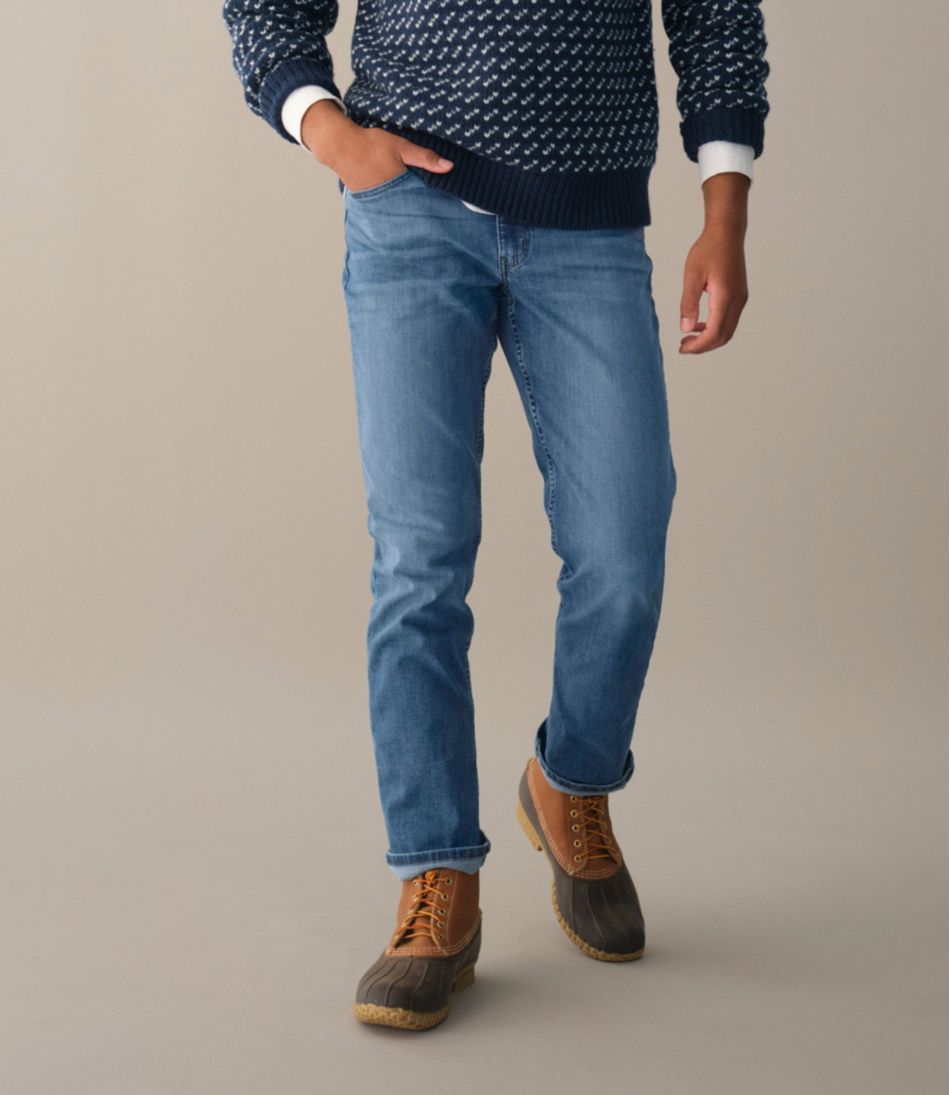 Men's BeanFlex® Jeans, Standard Athletic Fit, Straight Leg / L.L.Bean