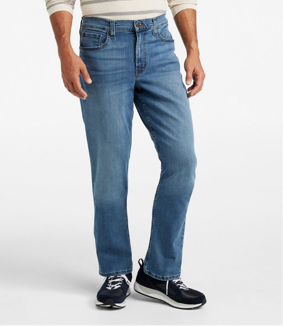 Men's BeanFlex® Jeans, Standard Athletic Fit, Straight Leg / L.L.Bean