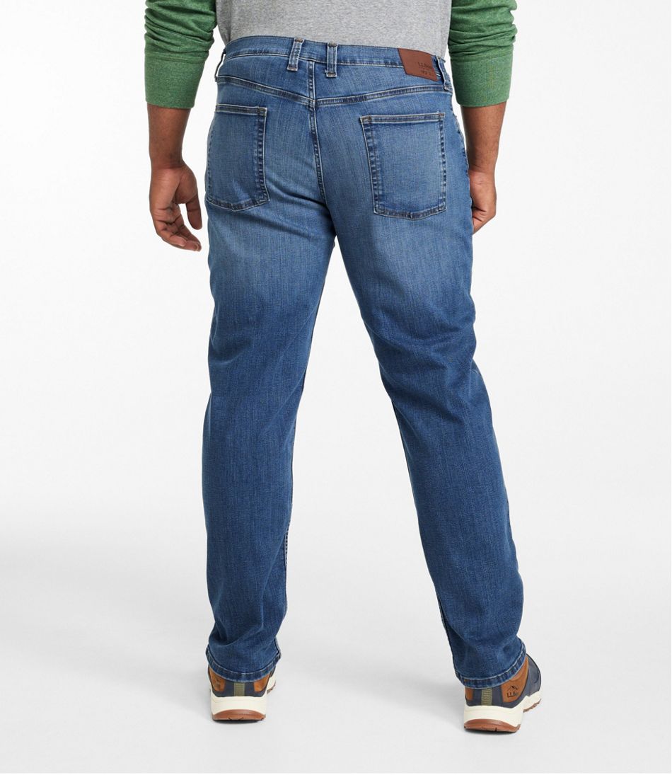 Men's BeanFlex® Jeans, Standard Athletic Fit, Straight Leg / L.L.Bean