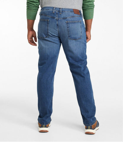 Men's BeanFlex® Jeans, Standard Athletic Fit, Straight Leg / L.L.Bean